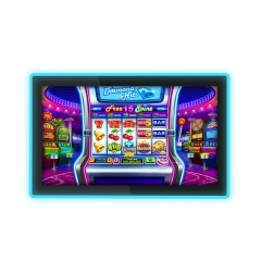 Led Light Horizontal Display Capacitive Touch Screen LED Frame Game Monitor For Games Machine