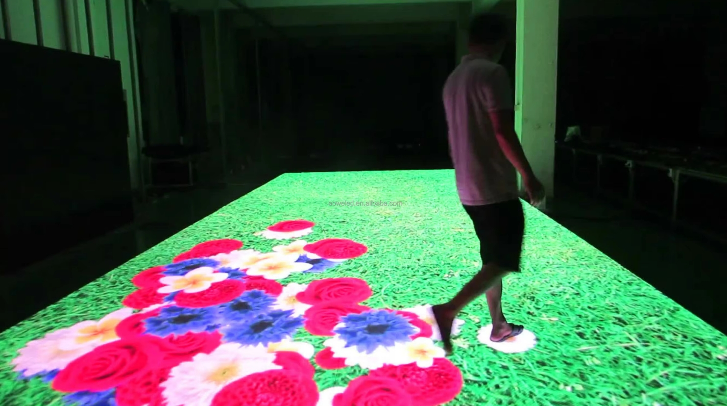 High Resolution Pressure Sensitive Interactive Dance Floor LED Screen: A Revolutionary Anti-Glare Display