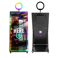 Step into Enchantment: Discover the Magic Mirror Photo Booth Experience!