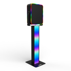 15.6 Inch Magic Selfie Photo Booth Lcd Monitor Dlsr Camera And Printer Led Flash Ring Light Led Lighting Photobooth