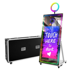 Step into Enchantment: Discover the Magic Mirror Photo Booth Experience!