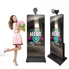Magic Mirror Selfie Photo Booth Big Touch Screen Photo Booth Machine
