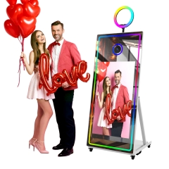 Step into Enchantment: Discover the Magic Mirror Photo Booth Experience!