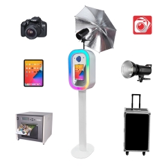 Ipad Photo Booth Shell Easy Assembly Leave Space Install Camera And Printer Instant Printing Ipad Photo Booth Machine