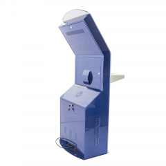 21.5-inch touchscreen queuing machine with keyboard and QR code scanning function