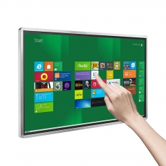 Dual System Interactive Whiteboard with Mainboard Display and Multi-User Casting for School Teaching & Business Meetings