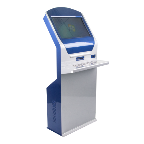 21.5-inch touchscreen queuing machine with keyboard and QR code scanning function