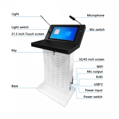 Smart Classroom Digital Podium with 32