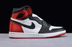 Air Jordan 1 Satin WMNS “Black Toe”