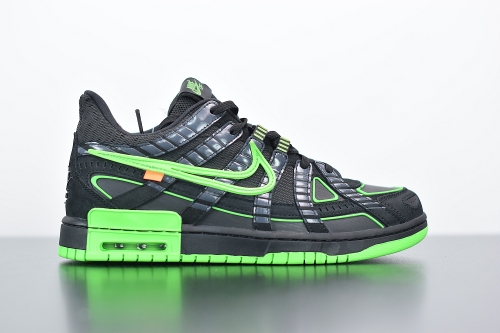 OFF-WHITE x Air Rubber Dunk “Green Strike”