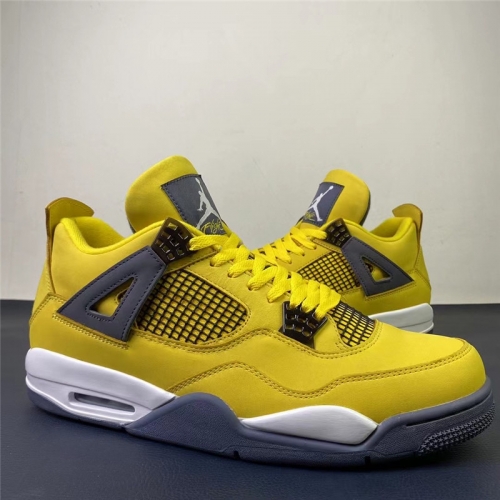 aj 4 yellow,Fashion sports shoes