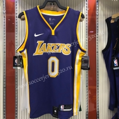 Los Angeles Lakers Purple #0 NBA Jersey-311