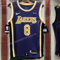 Los Angeles Lakers Purple #8 NBA Jersey-311