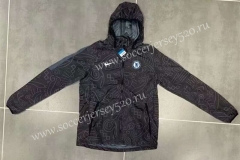 2021-2022 Chelsea Black Trench Coats With Hat-GDP
