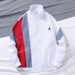 2022-2023 Jordan White&Red Trench Coats-1836