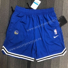 2021-2022 Golden State Warriors Blue American NBA Training Shorts-311