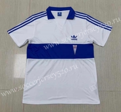 Retro Version 1984 CD Universidad Católica Home White Thailand Soccer Jersey AAA-512