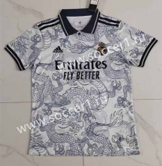 2023-2024 Real Madrid White Thailand Soccer Jersey AAA-708