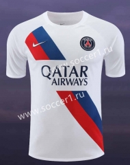 2023-2024 Paris SG White Thailand Training Soccer Jersey -418