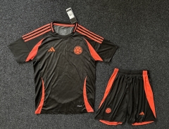 2024-2025 Colombia Away Black Soccer Uniform-GB