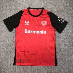 2024-2025 Bayer 04 Leverkusen Home Red Thailand Soccer Jersey AAA-417