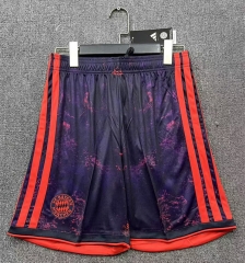 26-27 Bayern München 2nd Away Purple Thailand Soccer Shorts