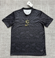 (S-4XL) 26-27 Deportivo Guadalajara Black Thailand Soccer Training Jersey AAA-4506