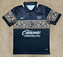 (S-4XL) 26-27 Deportivo Guadalajara  2nd Away Black Thailand Soccer Jersey AAA-7810