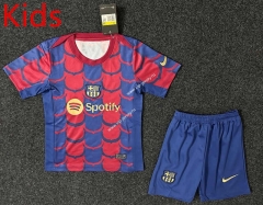 2024-2025 Barcelona Red&Blue Kid/Youth Soccer Uniform-GB