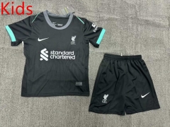2024-2025 Liverpool Black  Kids/Youth Soccer Uniform-1506