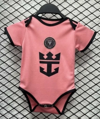 2024-2025 Inter Miami CF Home Pink Baby Soccer Uniform