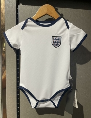 2024-2025 England Home White Baby Soccer Uniform-CS