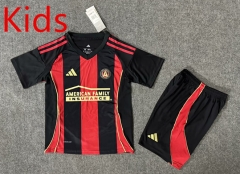 2025-26 Atlanta United FC Home Red Kids/Youth Soccer Uniform-6748