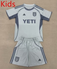 2025-2026 Austin FC Grey Training kids Soccer Uniform-AY