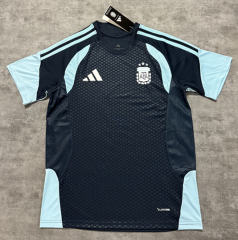 (S-4XL) 2026  Argentina Cyan Thailand Training Soccer Jersey-4506