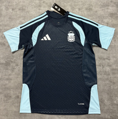 (S-4XL) 2026  Argentina Cyan Thailand Training Soccer Jersey-4506