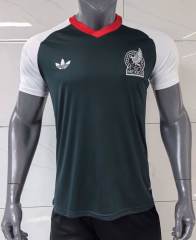 26-27 Mexico Black Thailand Training Soccer Jersey AAA-9809
