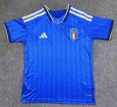 2026 World Cup Italy Home Blue Thailand Soccer Jersey AAA-417