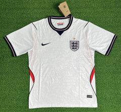 (S-4XL) 26-27 England Home White Thailand Soccer Jersey AAA-403