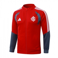 26-27 Brazil SC Internacional Red Thailand Soccer Jacket -815