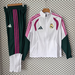 26-27 Real Madrid White Trench Coats Suit-2315