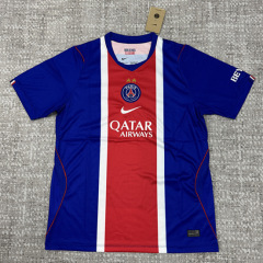 (S-4XL) 26-27 (2 Star) PSG Home Blue Thailand Soccer Jersey AAA-4506