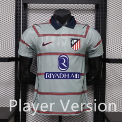 Player Version 26-27 Club Atlético Madrid 2nd Away Gray Thailand Soccer Jersey AAA-888
