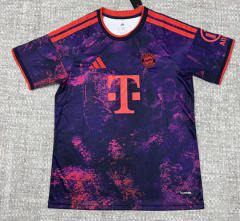 (S-4XL) 26-27 Bayern München 2nd Away Purple Thailand Soccer Jersey AAA-4506