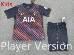 Player Version 26-27 Tottenham Hotspur Away Royal Blue Kids/Youth Soccer Uniform-9527