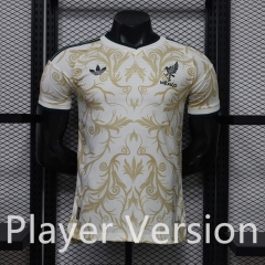 (S-3XL) Player Version 26-27 Special Version Mexico White&Yellow Thailand Soccer Jersey AAA-888