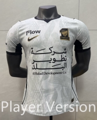 (S-3XL) Player Version 26-27 Al Ittihad Saudi Away White Thailand Soccer Jersey AAA-6352