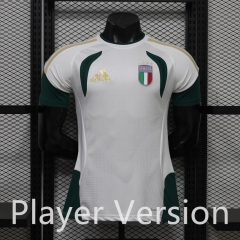 (S-3XL) Player Version 26-27 Italy White Thailand Soccer Jersey AAA-888