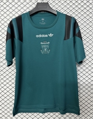 (S-4XL) 26-27 EQT Version Liverpool Green Thailand Soccer Jersey AAA-2044