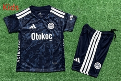 26-27 Fenerbahçe 2nd Away Royal Blue Kids/Youth Soccer Uniform-7309